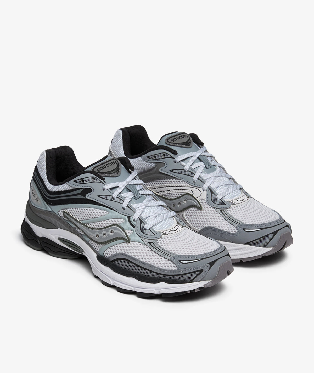 Saucony omni 9 grise/blanche